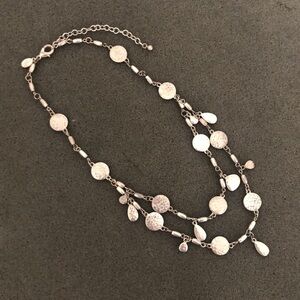 Premier Designs Moonlight Silver Necklace